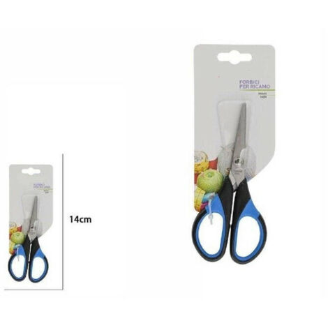 Trade Shop - Tijeras Para Bordados De La Cuchilla De La Costura De La Tira De La Manzana A Medida Recta Desde 14 Cm 140 Mm 65041 -
