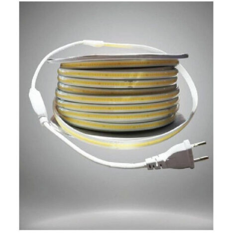 Trade Shop - Tiras Led Cob Goma 220v 14w/m 1400lm/m Ip65 Bobina 50 Metros -
