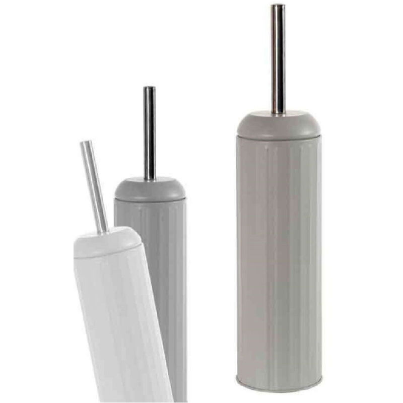 Trade Shop Traesio - Trade Shop - wc-bürstenhalter 9,5 x 40 cm badezimmer metall industrie dekor verschiedene farben 747595 -