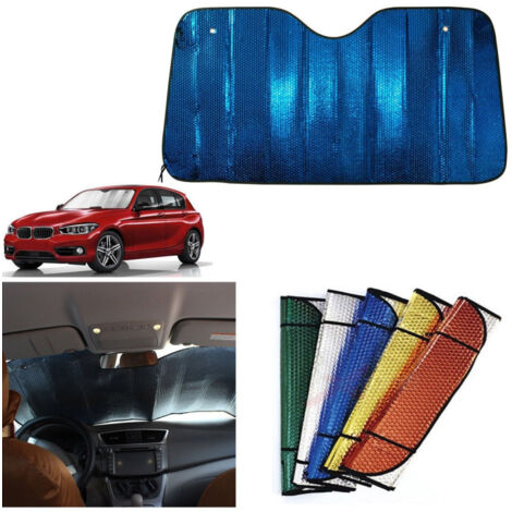 Trade Shop - Toldo Parasol Para Coche Parabrisas Camper Crush Protection 150x80 Cm -