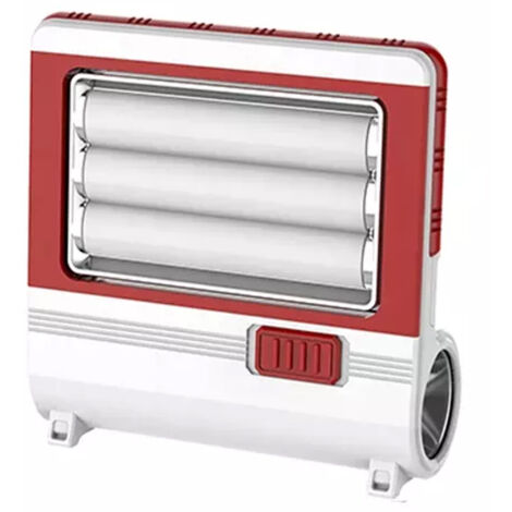 TRADE SHOP - Torcia Lanterna Lampada Ricaricabile 27 Led Multifunzionale Caricatore Emergenza -