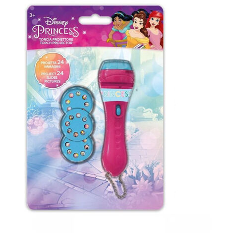 Trade Shop - Torcia Proiettore Principesse Disney 24 Immagini Da Proiettare Gioco Bambini -