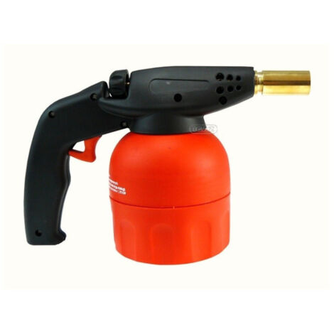 Trade Shop - Torcia Saldatore Bruciatore Cannello Ricaricabile Con Cartuccia A Gas Butano -