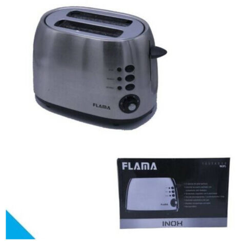 TRADE SHOP - Tostapane Elettrico Flama 963fl - Potenza 1000 Watt Per Una Colazione Perfetta -