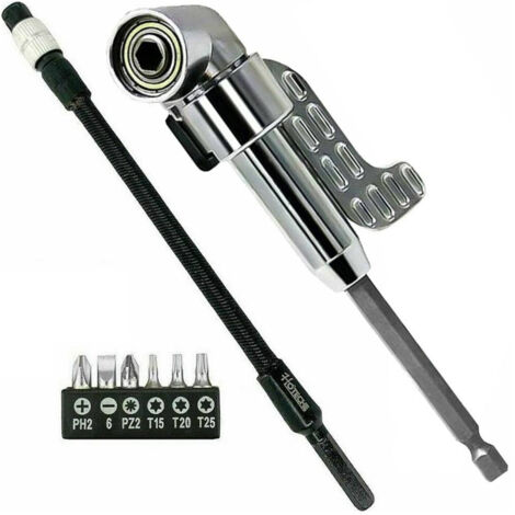 Adattatore Angolare 90 Gradi Per Trapano E Avvitatore - Mandrino 1.5-10mm - Foto 4