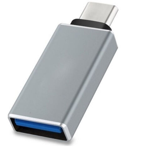 TrAdE Shop Traesio - Adattatore Convertitore Attacco Da Mini Otg Maschio Type-c A Usb Femmina Switch -