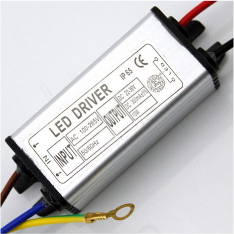 TrAdE Shop Traesio - Alimentatore Driver 220v Da 10w 20w 30w 50w 80w 100w Stabilizzato Fari A Led -  10 Watt
