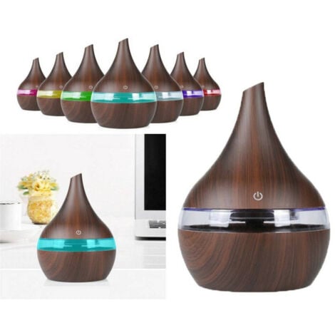TrAdE Shop Traesio - Aromaterapia 7 Led Umidificatore Ultrasuoni Usb Depuratore Diffusore Aromi Yx041 -