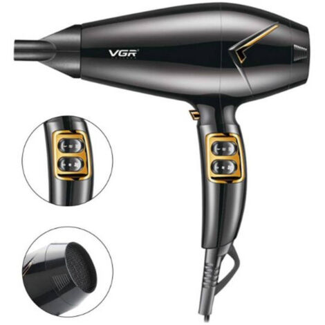 ASCIUGACAPELLI PHON FONO PROFESSIONALE GM105 2200 2400 Watts Con 3 LIVELLI Di Calore - Team DCR Shop - Foto 11