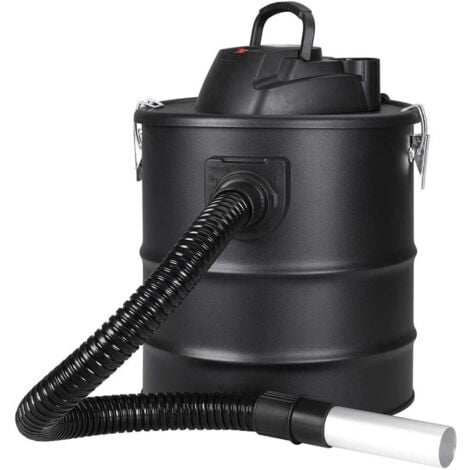 TrAdE Shop Traesio - Bidone Aspiracenere Elettrico 1000w Aspirapolvere Aspira Cenere Stufa Pellet 18l -