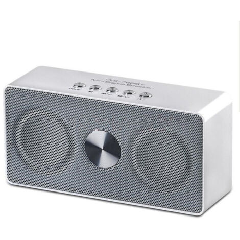 TrAdE Shop Traesio - Bluetooth Speaker Cassa Funzione Nfc Portabile Mini Stereo Subwoofer Radio -