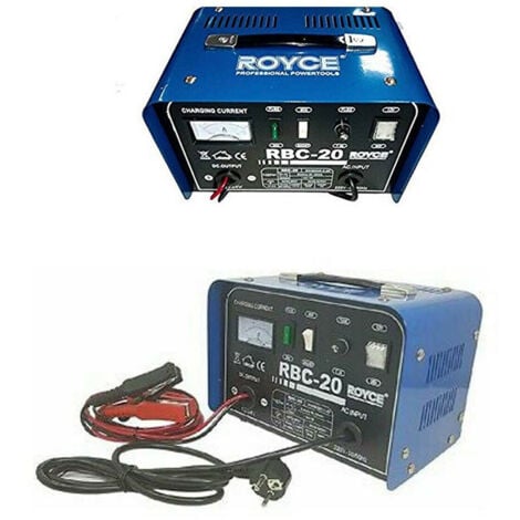 TrAdE Shop Traesio - Carica Batterie 12-24v 20a Auto Moto Camion Camper Barca Batteria Caricabatteria -