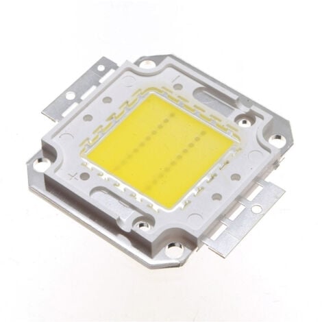 TrAdE Shop Traesio - Chip Cip Led Per Faro Faretto Esterno Luce Fredda Calda Ricambio Alta Potenza - -Bianco Caldo-10 Watt