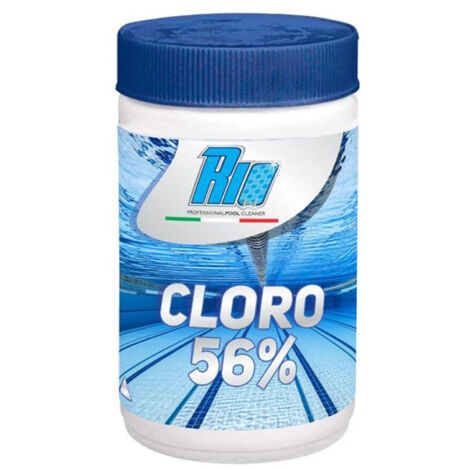 TrAdE Shop Traesio - Cloro 56% Granulare Per Disinfezione Acqua Piscine Da 1kg Antialga Rapido Scioglimento 655462a -