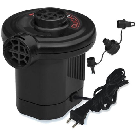 TrAdE Shop Traesio - Compressore Gonfiatore Elettrico Portatile Pompa 220v 3 Riduttori Per Gonfiabili -