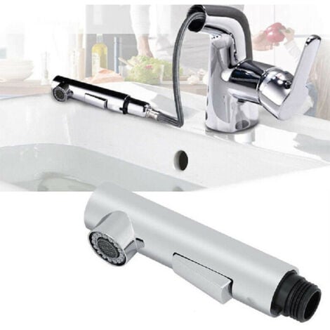 TrAdE Shop Traesio - Doccetta Per Da Cucina Ricambio Rubinetto Miscelatore 2 Modalità Di Getto ½" -