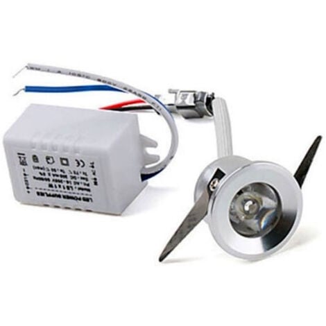 TrAdE Shop Traesio - Faretto Led 1w 220 Volt Punto Luce Orientabile Segnapasso Incasso Cielo Stellato -