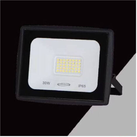 TrAdE Shop Traesio - Faretto Led Faro 30 Watt 2700lm Ip65 Nero Luce Calda Fredda Naturale Ek02-30w-n - -Bianco Naturale -