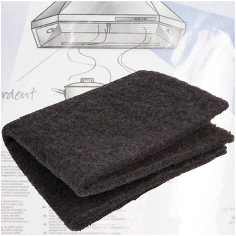 TrAdE Shop Traesio - Filtro Assorbente Per Cappa Da Cucina Carboni Universale Nero 40x80cm -