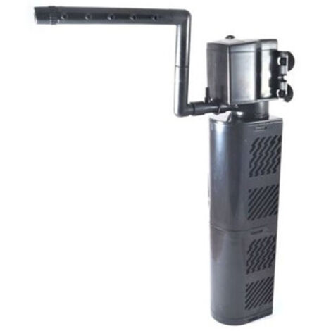 TrAdE Shop Traesio - Filtro Pompa Aeratore Acquario Interno Con Gocciolatoio 4 In 1 Ipf-2653 -