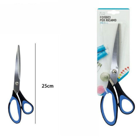 TrAdE Shop Traesio - Forbici Forbice Per Ricamo Da Sarto Sarta Sartoria Lama Dritta 25 Cm 250mm 65043 -