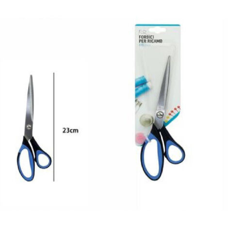 TrAdE Shop Traesio - Forbici Per Ricamo Da Sarto Sarta Sartoria Lama Dritta 23cm 230mm 9" 65042 -
