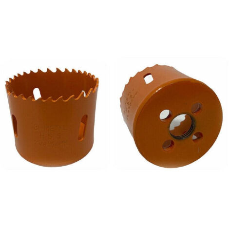 TrAdE Shop Traesio - Fresa A Tazza Per Forare Legno Metallo Punta Sega Per Trapano 2.15" 54 Mm -