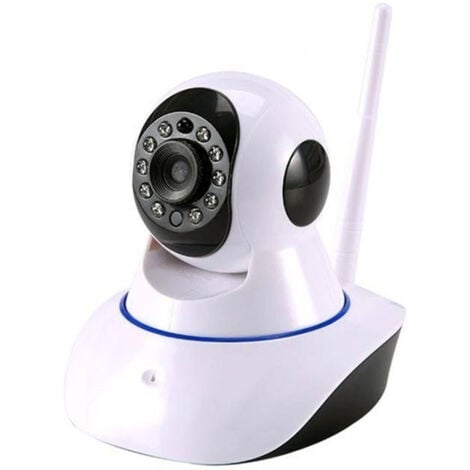 TrAdE Shop Traesio - Ip Camera Telecamera 355° Hd Wireless Wifi No Dns Motion Sd Videosorveglianza -