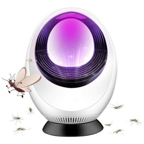 TrAdE Shop Traesio - Lampada Led Repellente Per Zanzare Ricaricabile Con Usb Mosquito Killer Lamp -