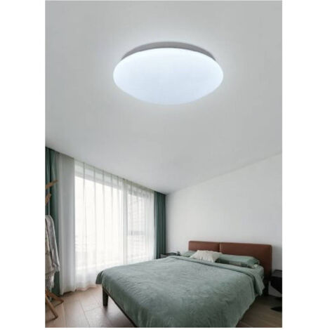 TrAdE Shop Traesio - Lampadario Da Soffitto Plafoniera Led 36 W Cupola Diversi Toni Di Luce C01-36 - -Bianco Freddo -
