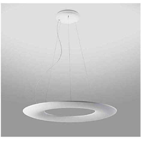 TrAdE Shop Traesio - Lampadario Lampada Anello Luce Led Soffitto Sospensione Pendente Moderno Design -