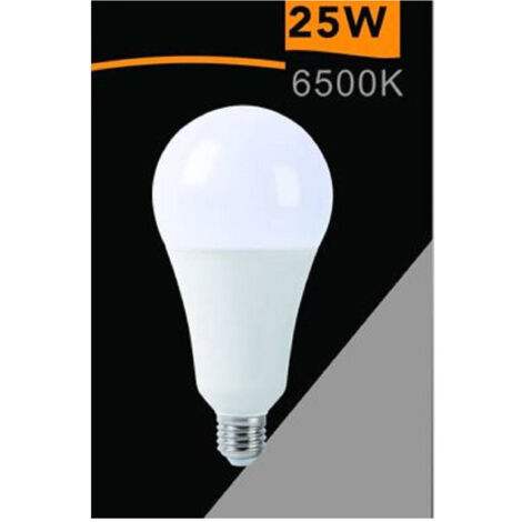 TrAdE Shop Traesio - Lampadina A Led 25watt A95 E27 2500lm A Sfera Luce Fredda Calda Naturale A95-25w - -Bianco Freddo -