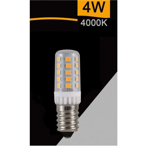 TrAdE Shop Traesio - Lampadina Led E14 4w 480lm Tubolare Luce Calda Fredda Naturale Sparac-e14-4w-ce2 - -Bianco Naturale -