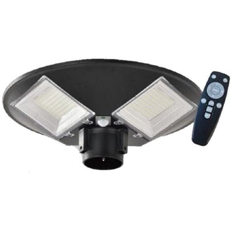 TrAdE Shop Traesio - Lampione Led 100w Con Pannello Energia Solare Ip65 Sensore Movimento So-gd-100w -