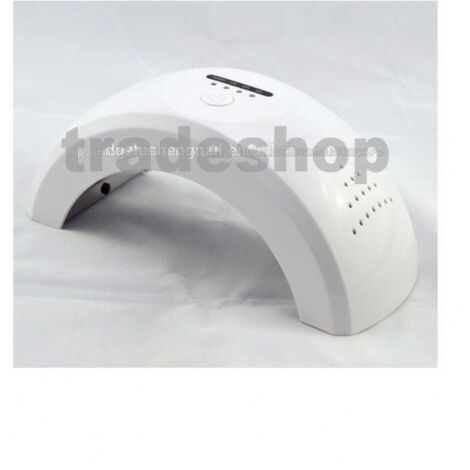 TrAdE Shop Traesio - Mini Lampada Uv 6 Led + Ccfl Ricostruzione Unghie Nail Art Con Timer 18 W -