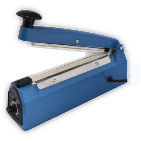 TrAdE Shop Traesio - Mini Macchina Sigilla A Caldo Pro Per Buste Sacchetti Plastica 100 W Pfs-100 -