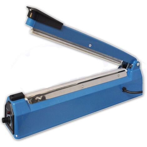 TrAdE Shop Traesio - Mini Macchina Sigilla A Caldo Pro Per Buste Sacchetti Plastica 300 W Pfs-200 -