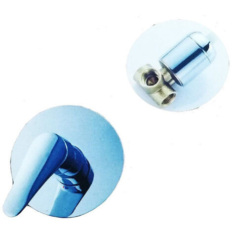TrAdE Shop Traesio - Miscelatore Doccia Acciaio 52396 Incasso Bagno Monoforo Monocomando Rubinetteria -