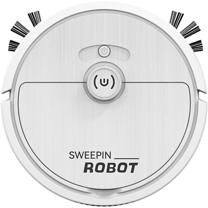 TrAdE Shop Traesio - Robot Spazzante Aspirapolvere Automatico Intelligente Multifunzione Per Pulizia Casa -