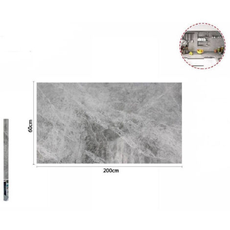 TrAdE Shop Traesio - Rotolo Adesivo Per Muri Parete Carta Parati 60cmx2mt Effetto Marmorizzato 70870 -