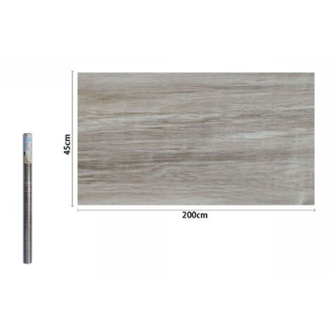 TrAdE Shop Traesio - Rotolo Pellicola Adesiva Parete Effetto Legno 45cm X 2mt Cassetti Mobili 71240 -