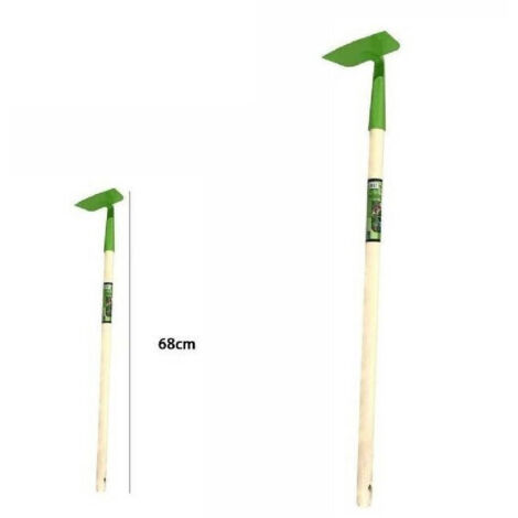 TrAdE Shop Traesio - Sarchiatore Completo Con Bastone Legno 68cm Attrezzo Utensile Giardino -