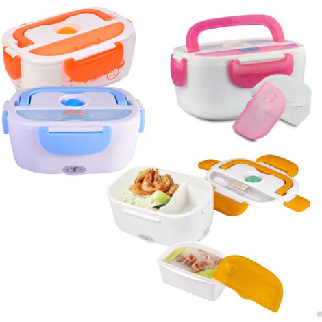 TrAdE Shop Traesio - Scaldavivande Termico Porta Pranzo Elettrico Portatile Per Auto A 12v Cibo Caldo -