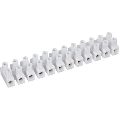 TrAdE Shop Traesio - Set 10 Pezzi Morsettiera Morsetti Morsetto Mammut 20a 12 Poli Connettori -