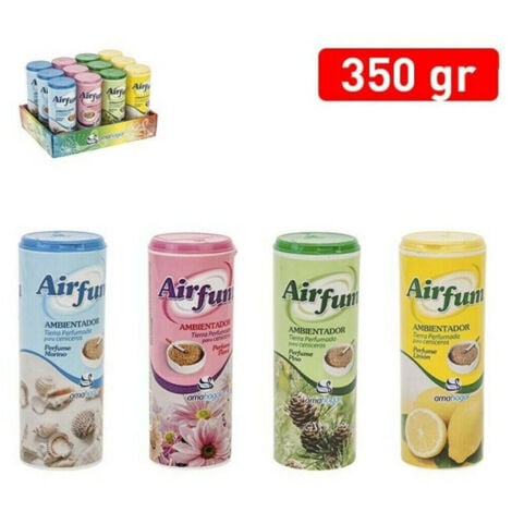 TrAdE Shop Traesio - Set 12 Pezzi Deodorante Sabbia Profumata Per Posacenere Varie Fragranze -
