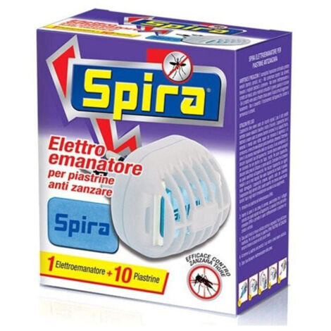 TrAdE Shop Traesio - Set 12pz Elettroemanatore Per Piastrine Antizanzare +10 Piastre Contro Zanzara Tigre 021013a -