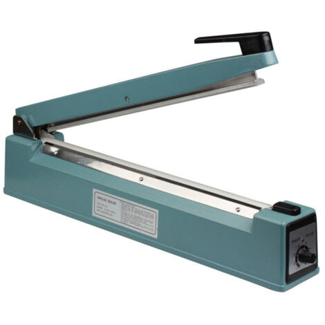 TrAdE Shop Traesio - Sigilla Buste Sacchetti 400mm Professionale A Caldo Per Busta 600w 16'' Pfs-400 -