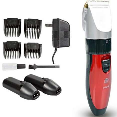 TrAdE Shop Traesio - Taglia Capelli Elettrico Rasoio Regola Barba Baffi Ricaricabile Regolabile Uomo -