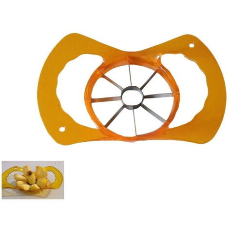 TrAdE Shop Traesio - Taglia Mela 10 Cm Affetta Fette Fettine Spicchi 8 Lame In Acciaio Servi Cucina -