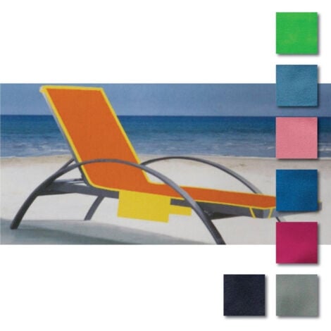 TrAdE Shop Traesio - Telo Mare Microfibra Con Tasche Vari Colori Coprilettino Sdraio Piscina Spiaggia -